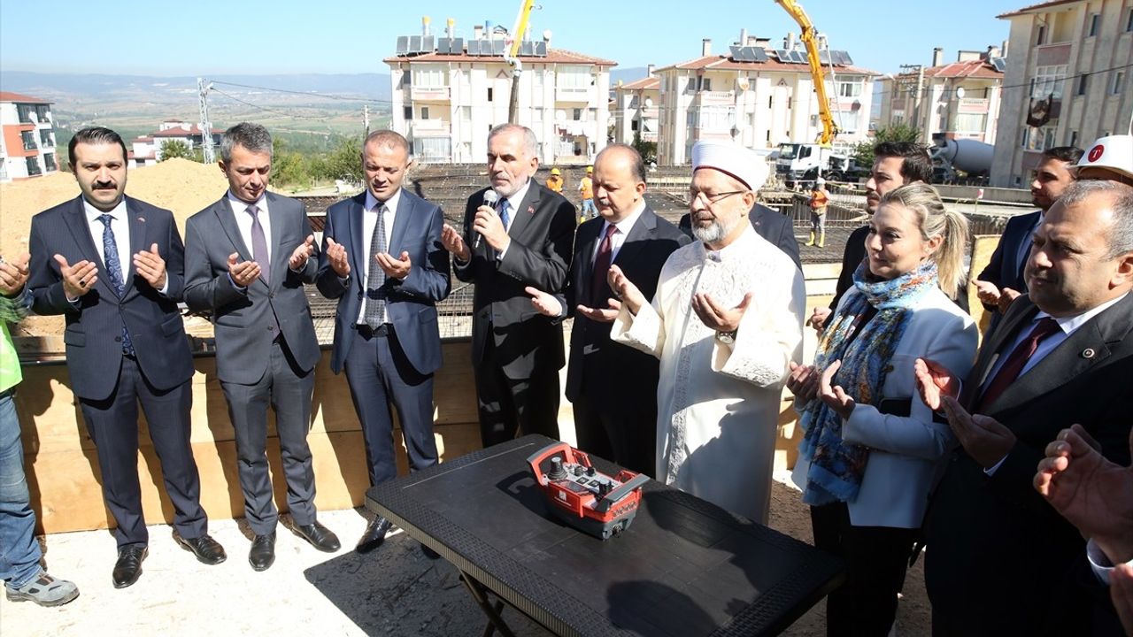 Diyanet İşleri Başkanı Ali Erbaş Kastamonu'da Kur'an Kursu Temelini Attı