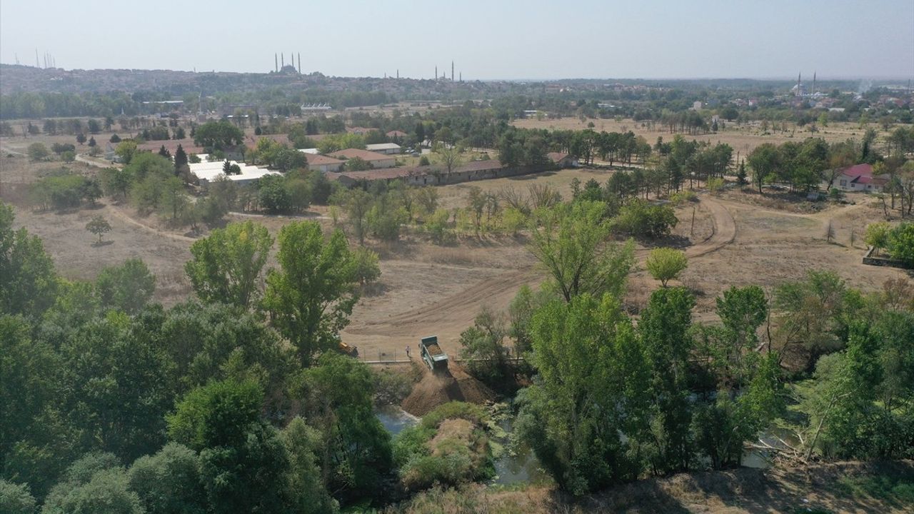 Edirne Sarayı Rıhtımı Yeniden Hayat Buluyor