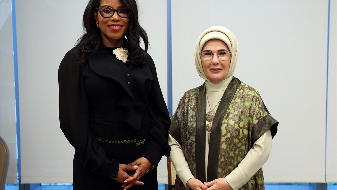 Emine Erdoğan ve Ilyasah Shabazz'ın Görüşmesi