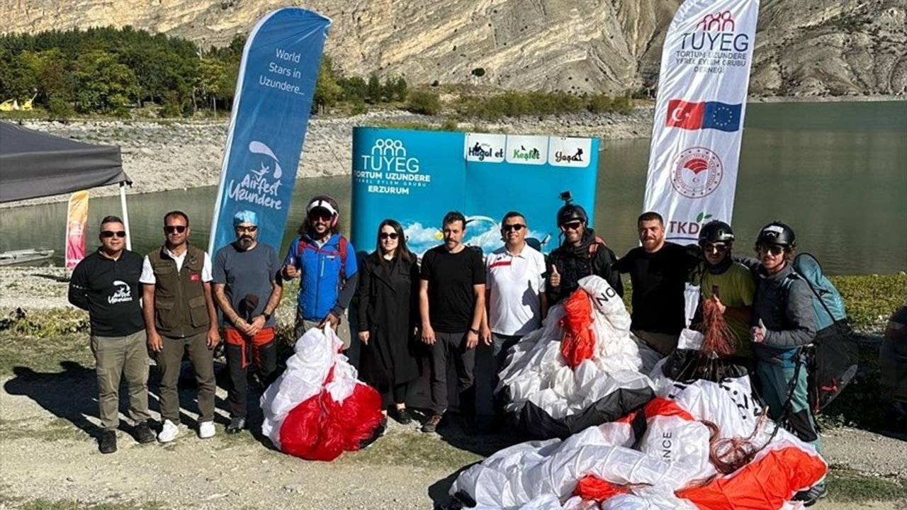 Erzurum Airfest Uzundere Hava Sporları Festivali Başladı