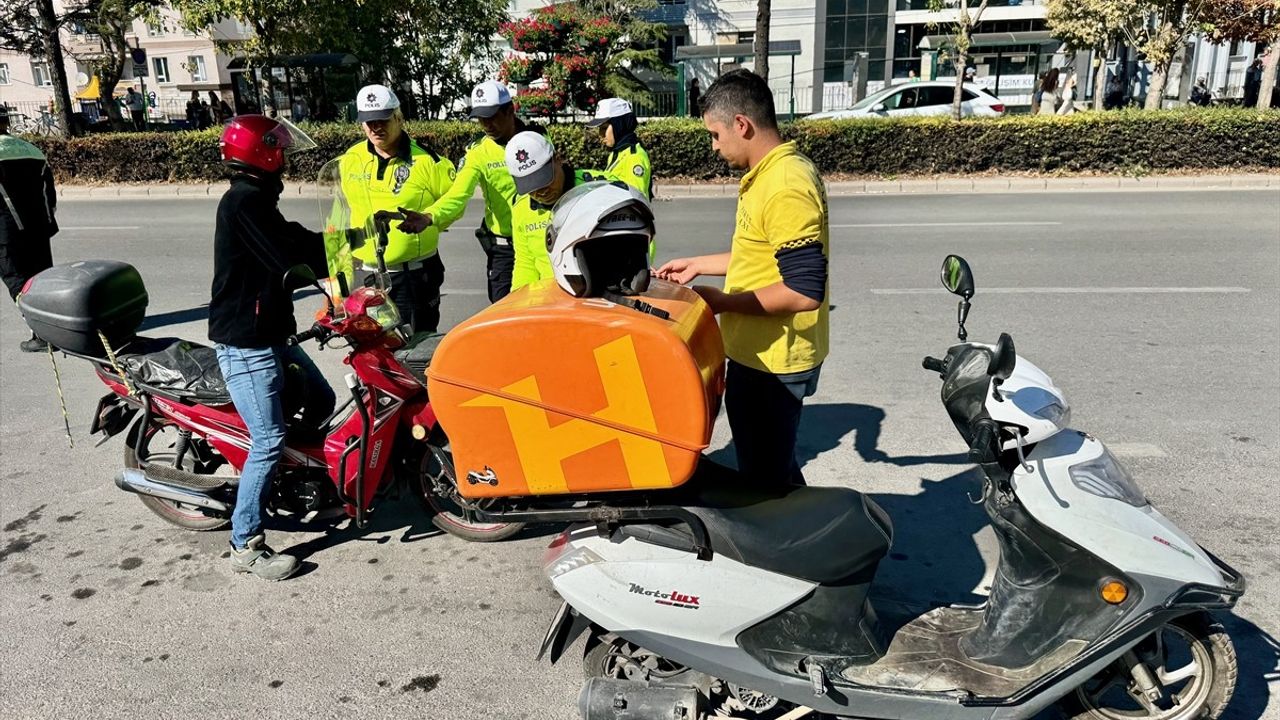 Eskişehir'de Motosiklet Kazalarını Önlemek İçin Denetim