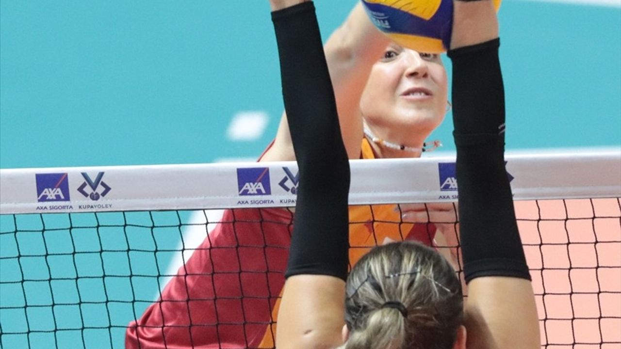 Galatasaray Daikin, AXA Sigorta Kupa Voley'de Zerenspor'u Mağlup Etti