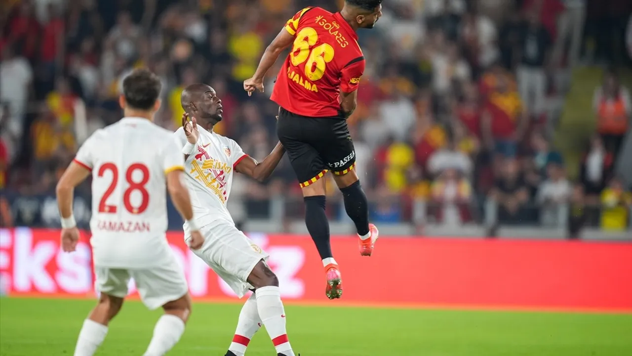 Göztepe, Bellona Kayserispor Karşısında İlk Yarıda Rahat Bir Üstünlük Sağladı