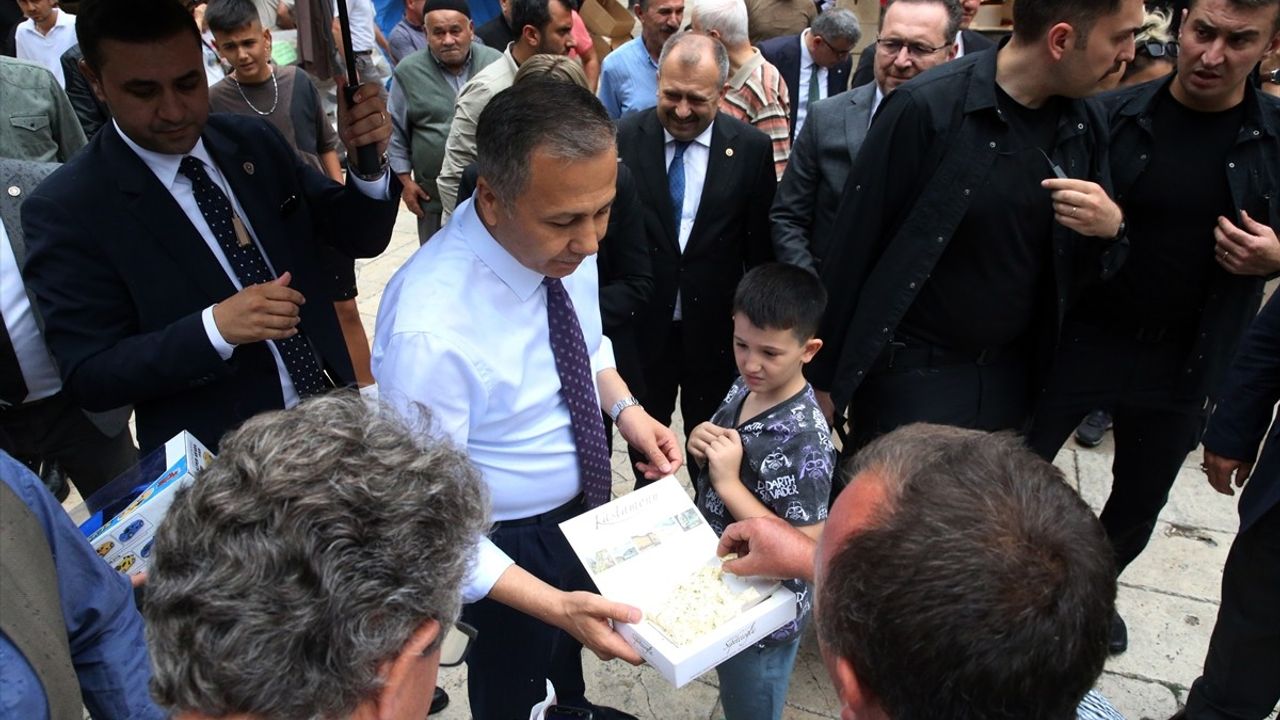 İçişleri Bakanı Yerlikaya'nın Kastamonu Ziyareti