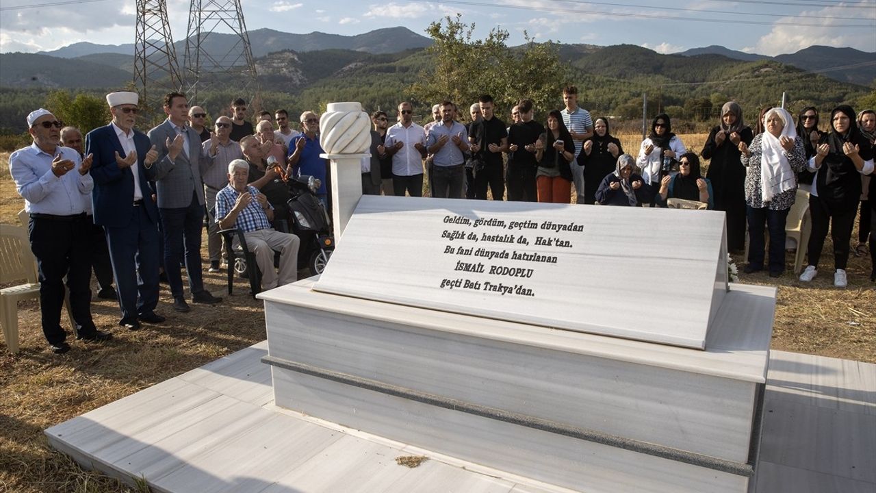 İsmail Rodoplu, Batı Trakya Türklerinin Hak Mücadelesinin Sembolü Olarak Anıldı