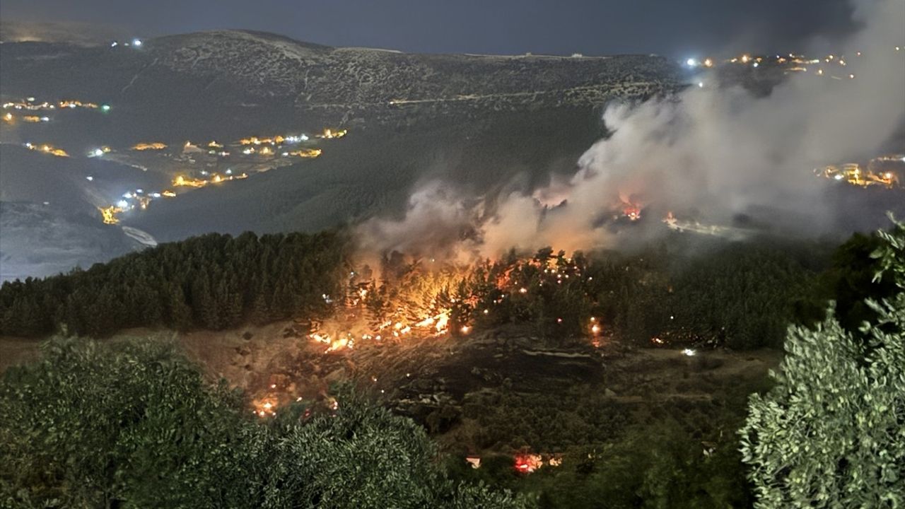 Kahramanmaraş'ta Orman Yangını Kontrol Altına Alındı