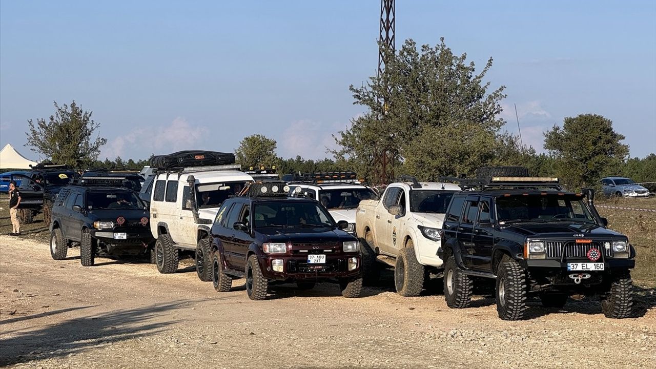 Kastamonu'da Offroad Kamp ve Karavan Festivali Başlıyor