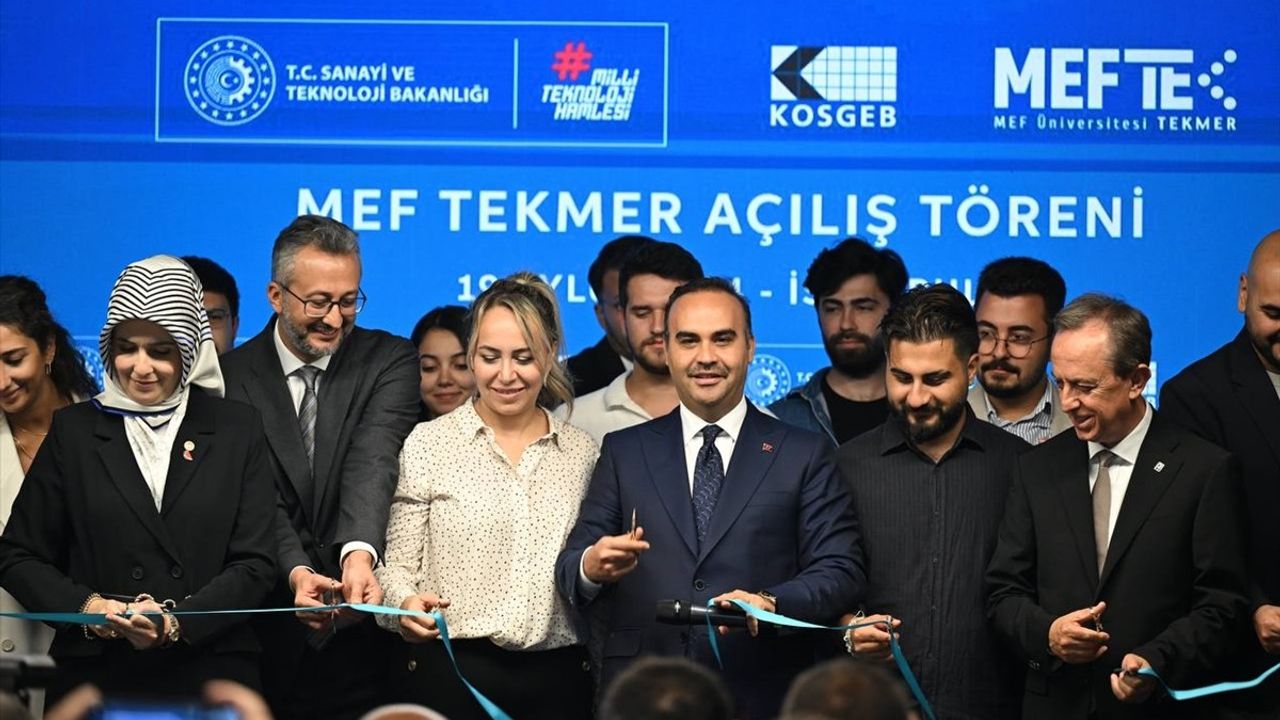 MEF TEKMER Açılışında Türkiye'nin Teknoloji Vizyonu