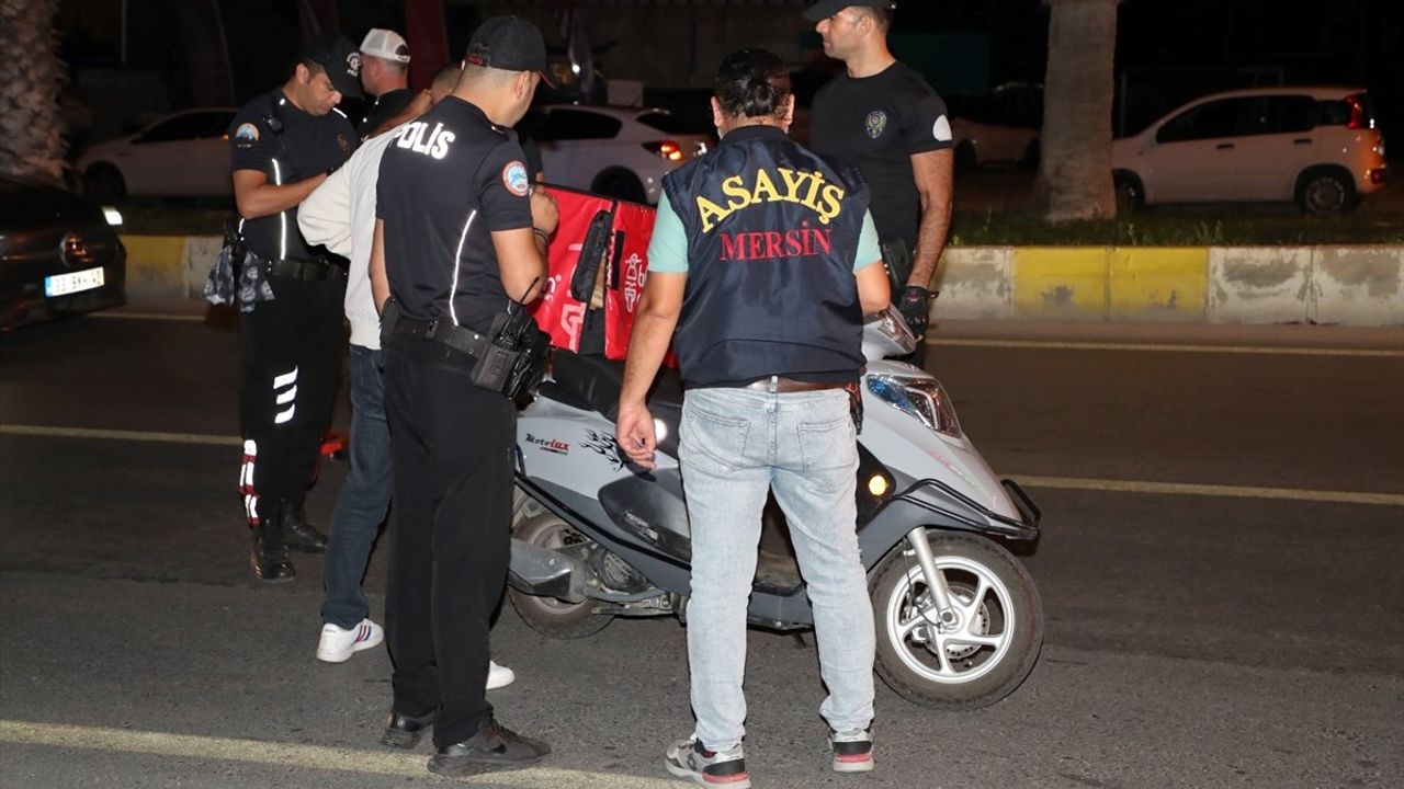 Mersin'de Motosiklet Denetimleri: 114 Sürücüye Cezai İşlem