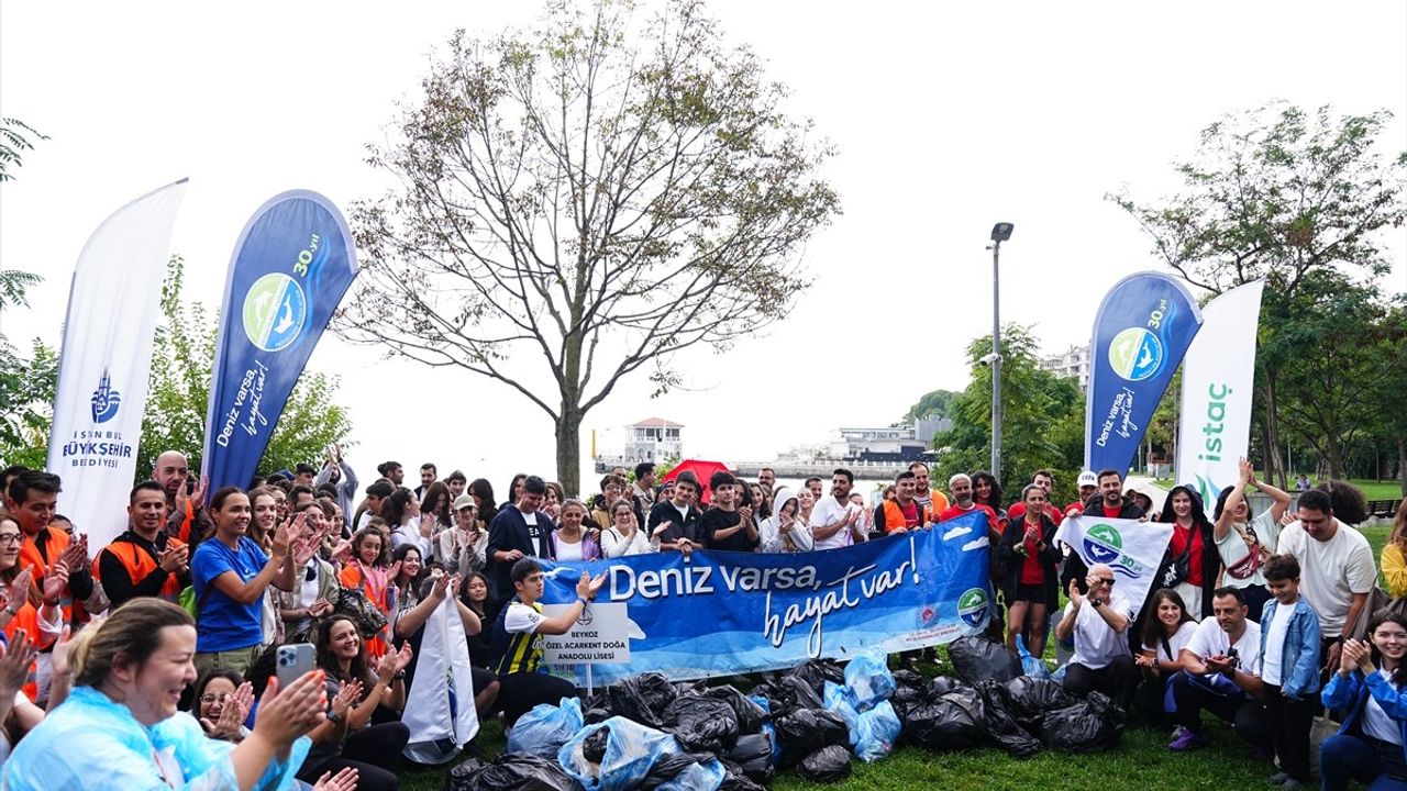 Moda'da Deniz Temizliği Etkinliği Gerçekleştirildi