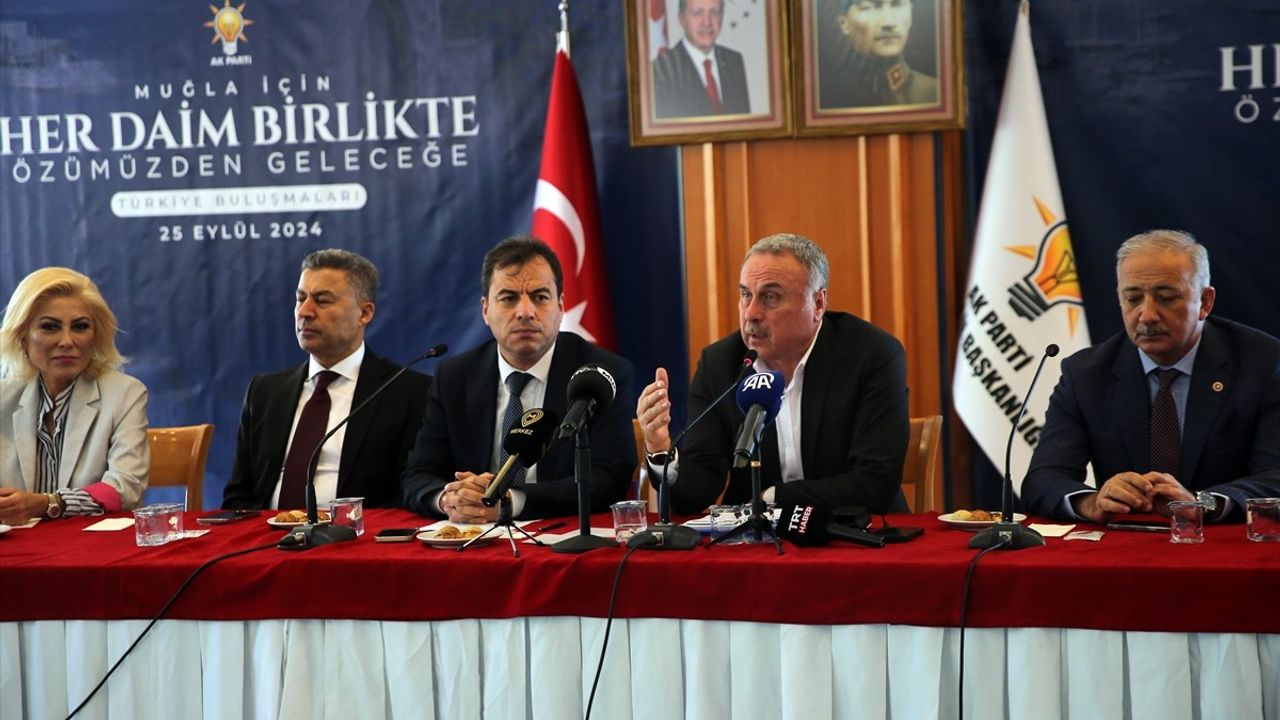 Muğla'da AK Parti'nin Türkiye Buluşmaları Programı Gerçekleşti