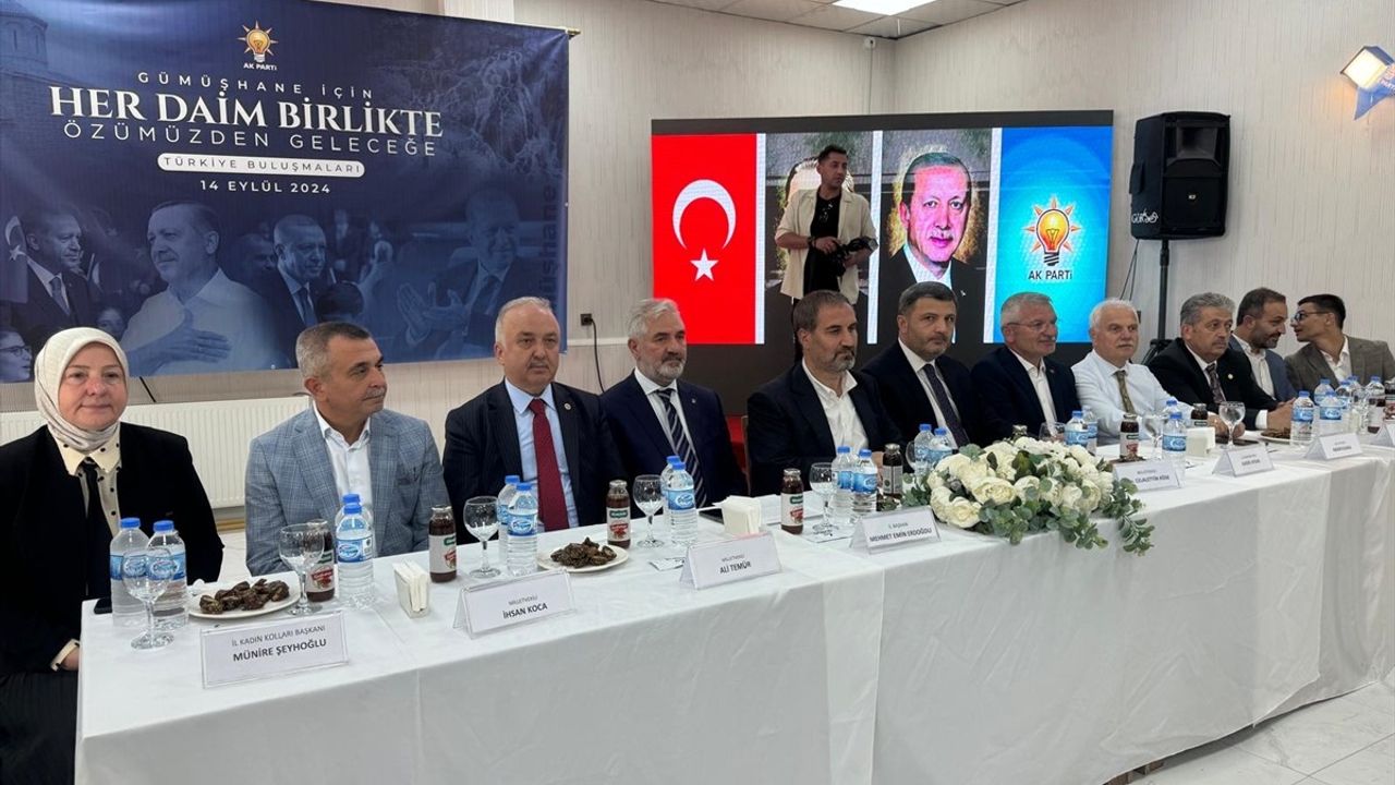 Mustafa Şen Gümüşhane'de AK Parti'nin Geleceğini Değerlendirdi