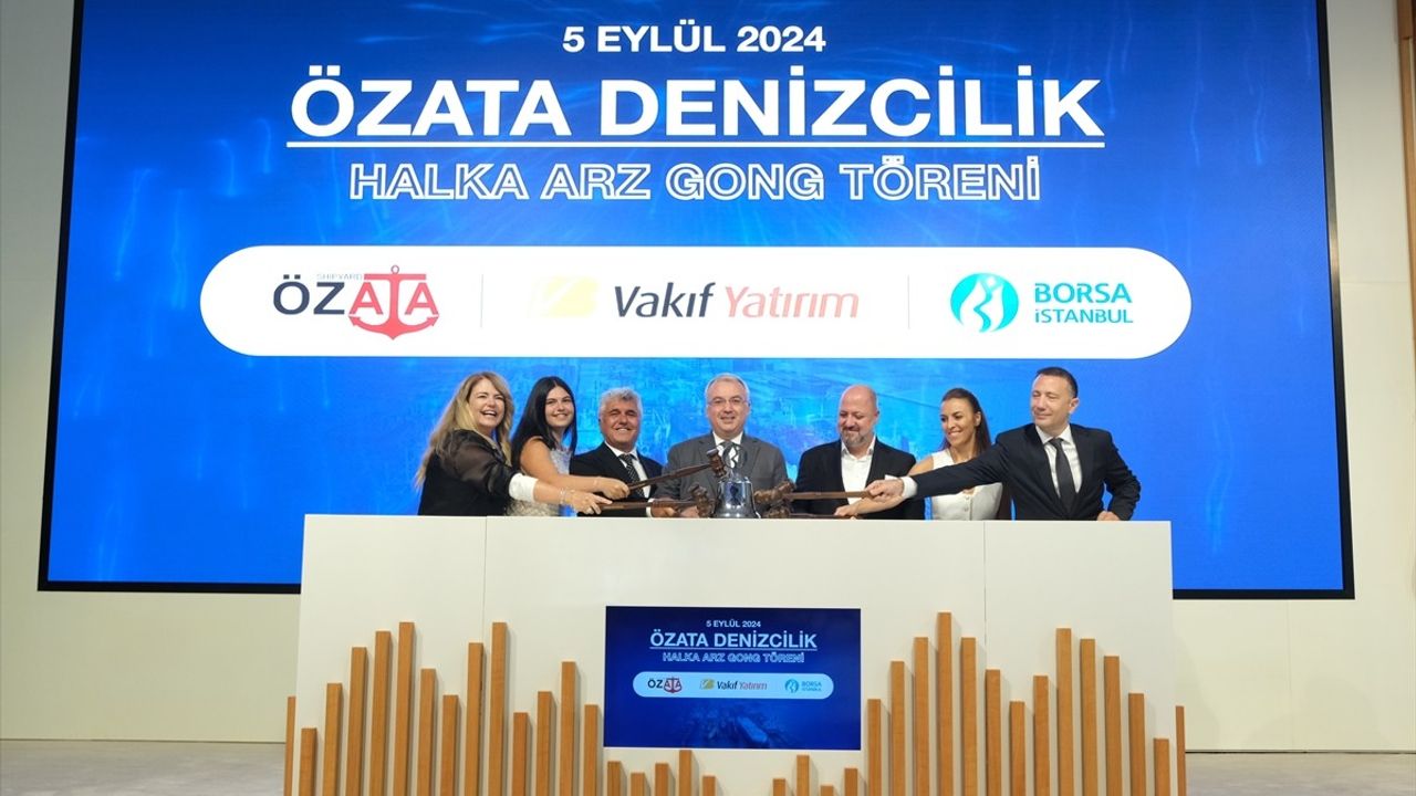 Özata Denizcilik Borsa İstanbul'da Yıldız Pazara Girdi