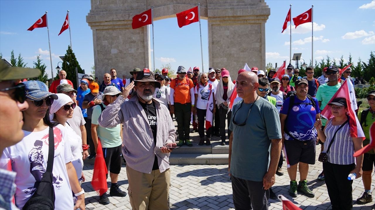 Sakarya Zaferi Diriliş Yolu Yürüyüşü Polatlı'da Gerçekleşti