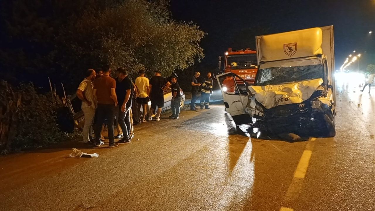 Samsun'da Feci Trafik Kazası: 1 Ölü, 7 Yaralı