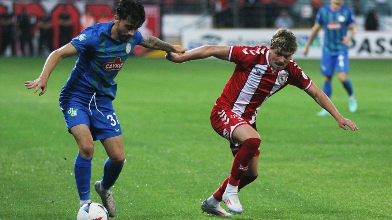 Samsunspor, Rizespor'u Deplasmanda Yendi