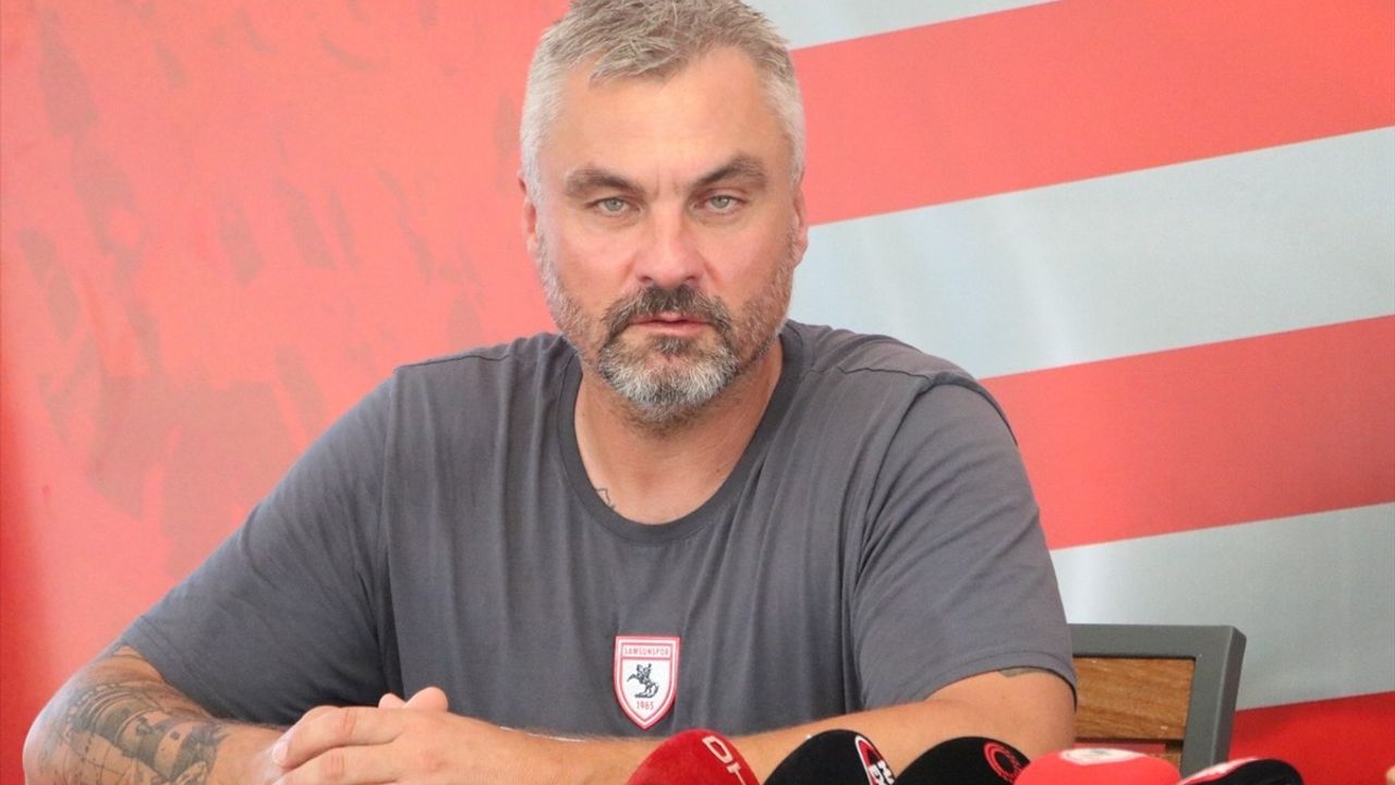 Samsunspor'un Teknik Direktörü Thomas Reis, Takımının Performansından Memnuniyet Duyuyor