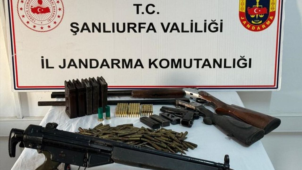 Şanlıurfa'da Silah Kaçakçılığı Operasyonunda 5 Şüpheli Yakalandı