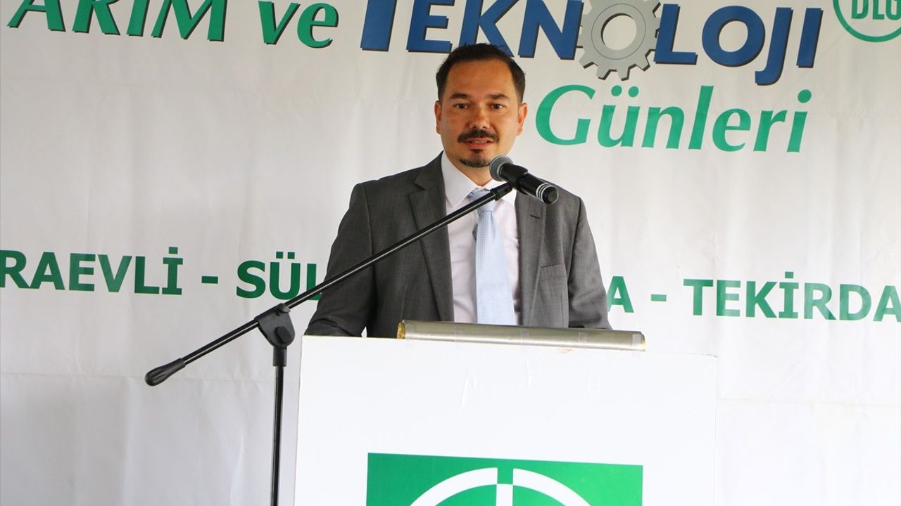 Tekirdağ'da 14. Tarım ve Teknoloji Günleri Fuarı Açıldı