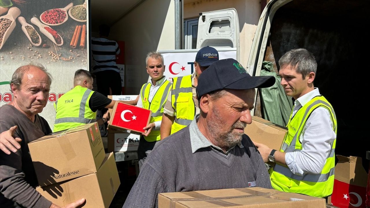 TİKA, Romanya'daki Sel Felaketine Destek Oldu