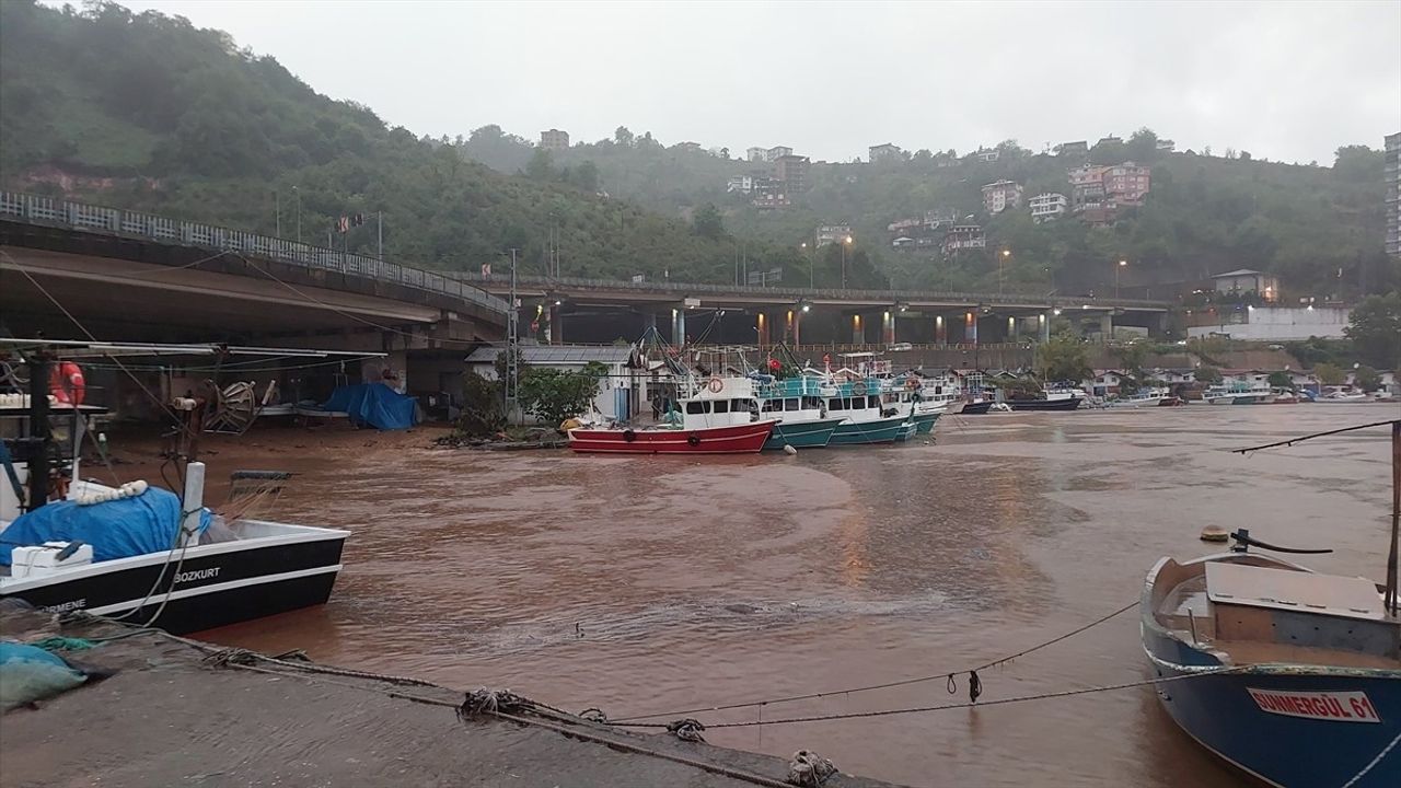 Trabzon'da Sağanak Yağışların Yol Açtığı Taşkın Problemleri