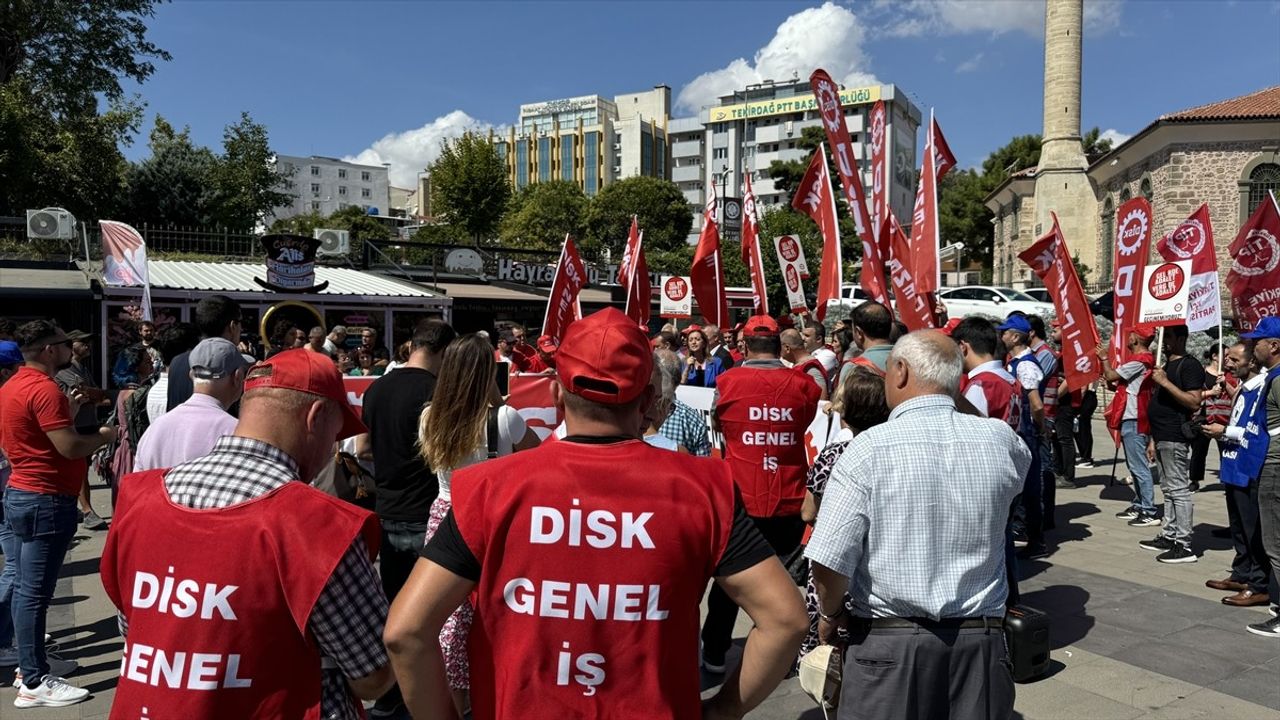 Trakya İşçi Buluşması'nda Emek Mücadelesi Vurgusu