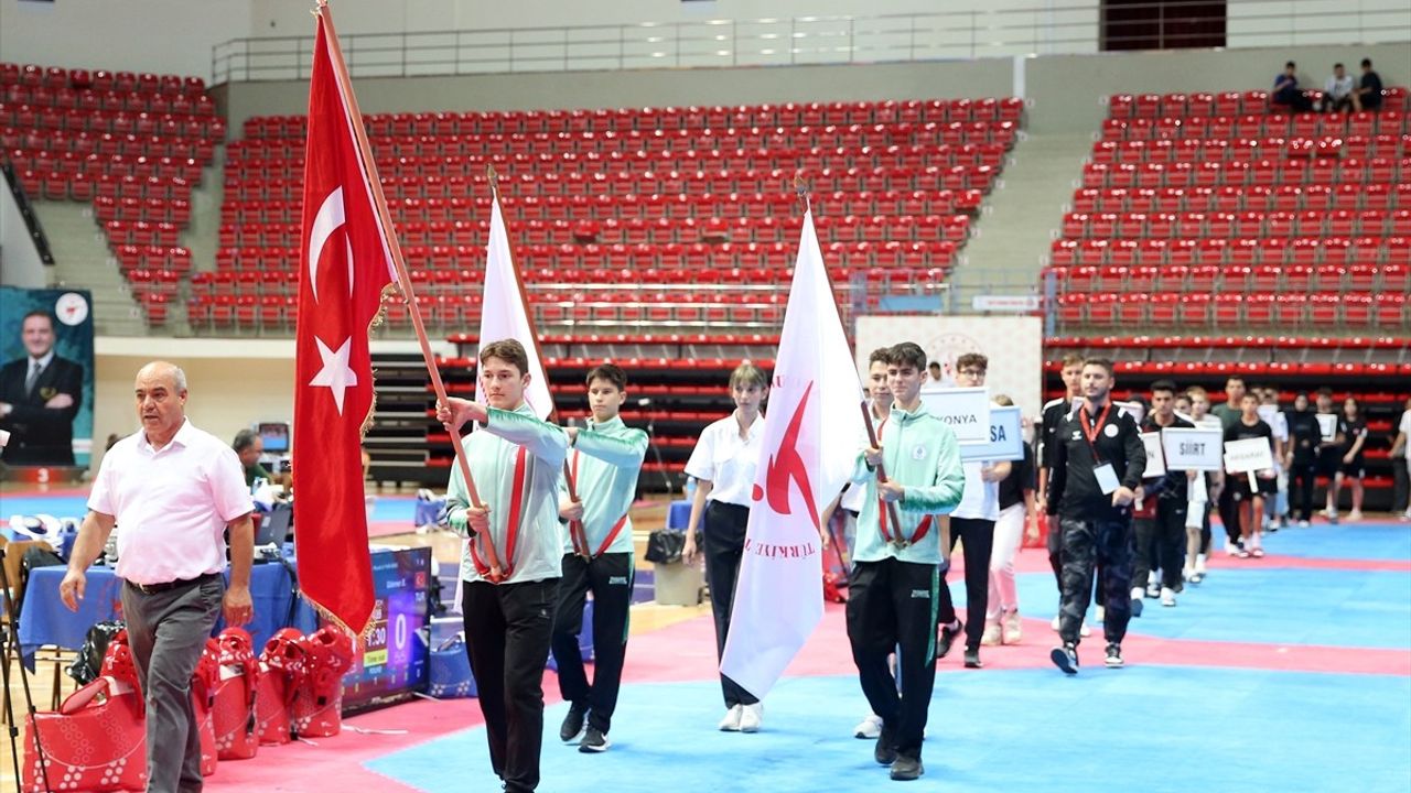 Türkiye Ümitler Tekvando Şampiyonası Konya'da Başladı