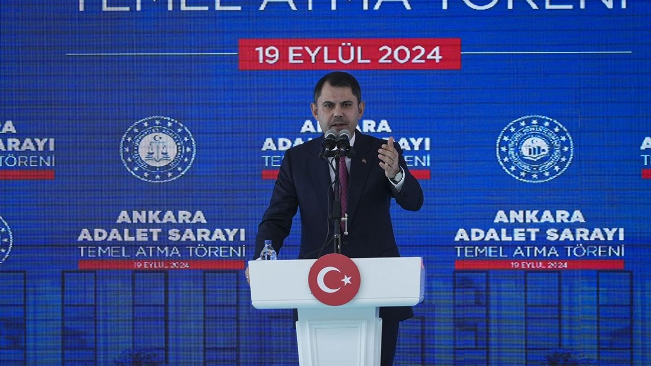 Yeni Ankara Adalet Sarayı'nın Temeli Atıldı