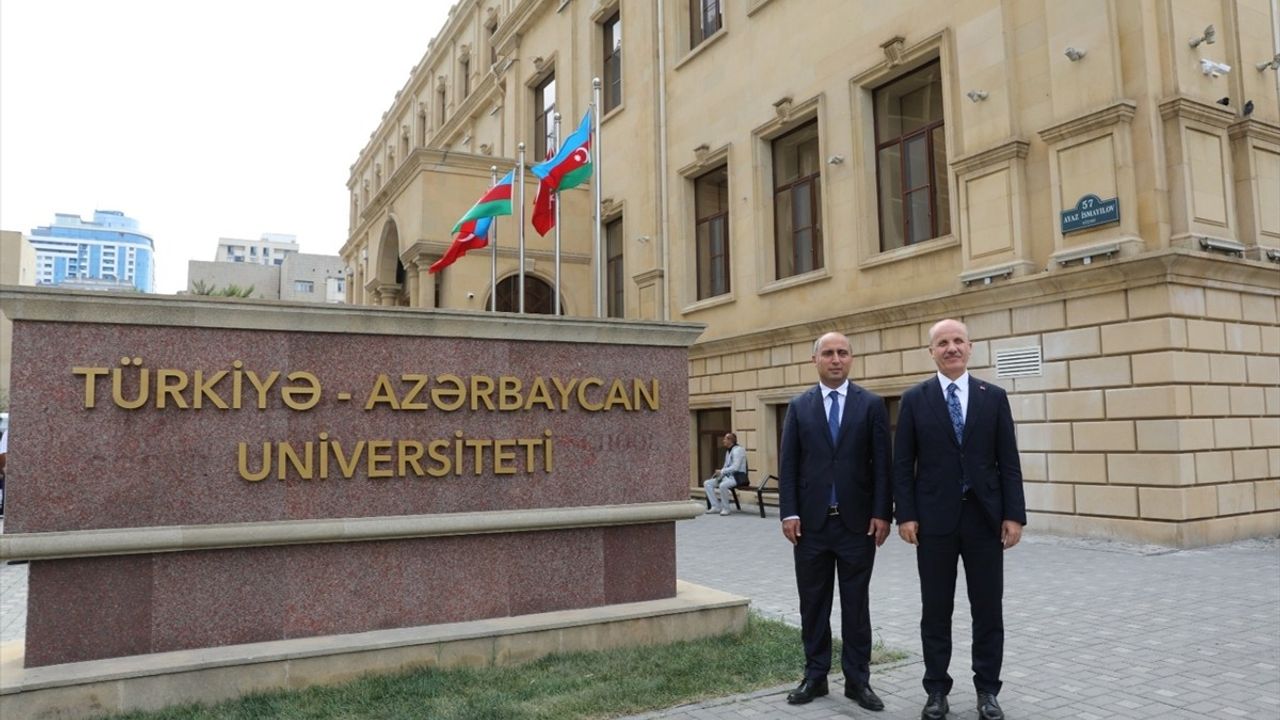 YÖK Başkanı Özvar, Türkiye-Azerbaycan Üniversitesi'ni Ziyaret Etti