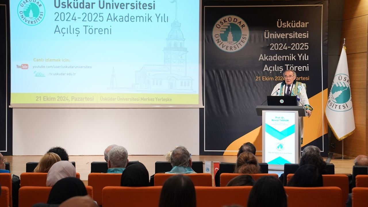 2024-2025 Akademik Yılı Açılışı Üsküdar Üniversitesi'nde Gerçekleşti