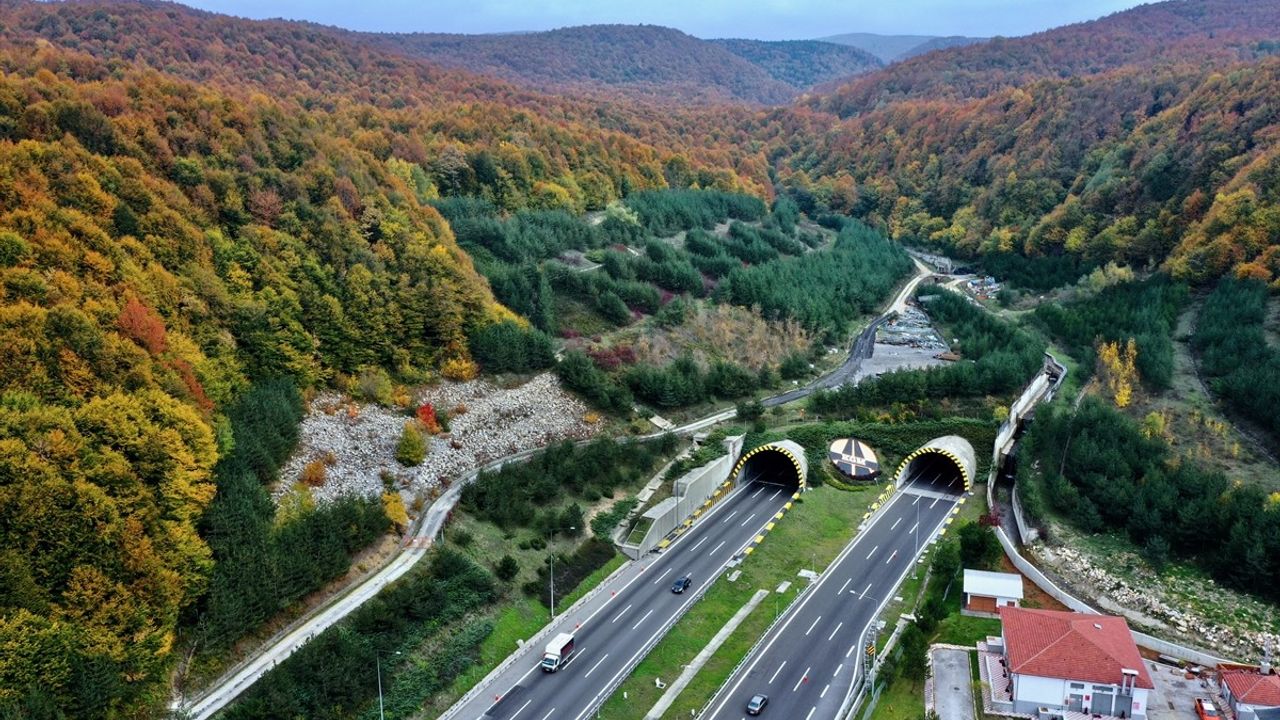 Anadolu Otoyolu'nda Sonbaharın Güzellikleri