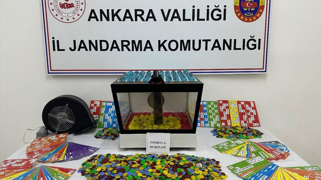 Ankara'da Kumarda Operasyon: İki Şüpheli Gözaltında