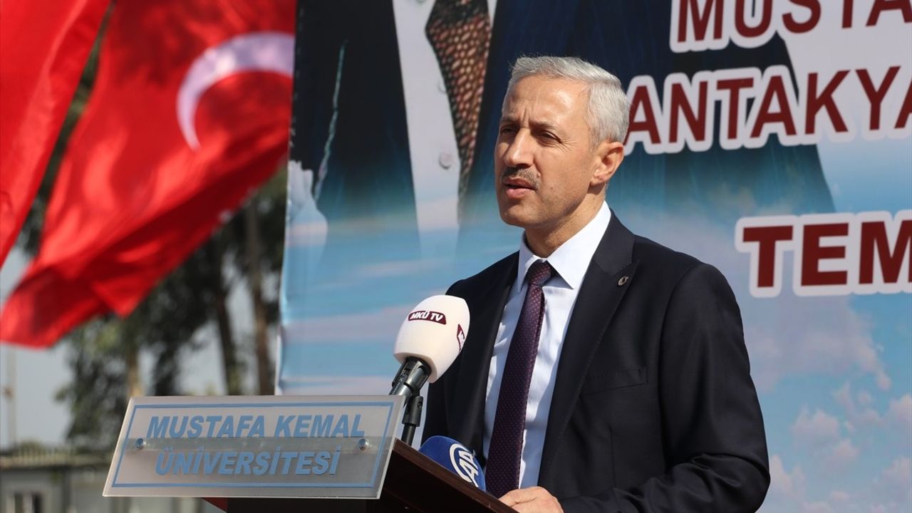 Antakya Meslek Yüksekokulu Yeni Binasının Temeli Atıldı