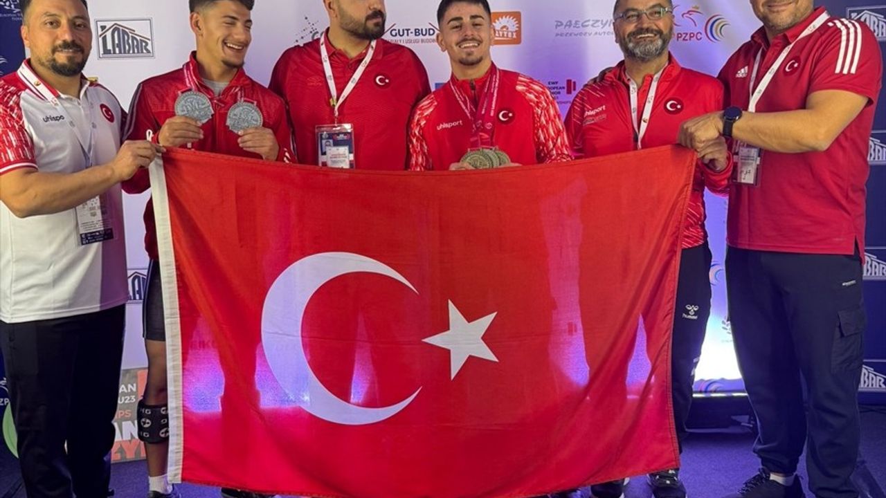 Avrupa Halter Şampiyonası'nda Milli Sporcuların Başarısı