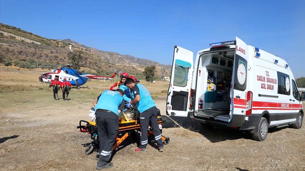 Aydın Merkezli Deprem Tatbikatı 5 İlde Gerçekleştirildi