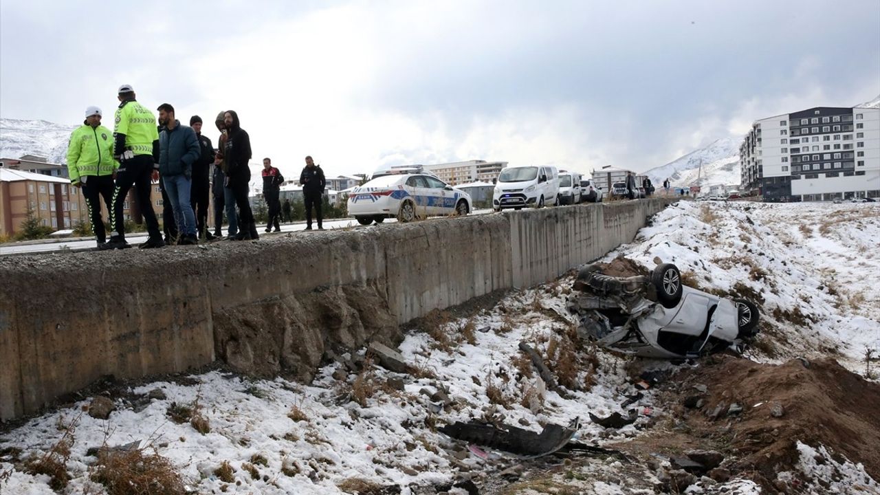 Bitlis'te Yaya Kaza Kurbanı Oldu