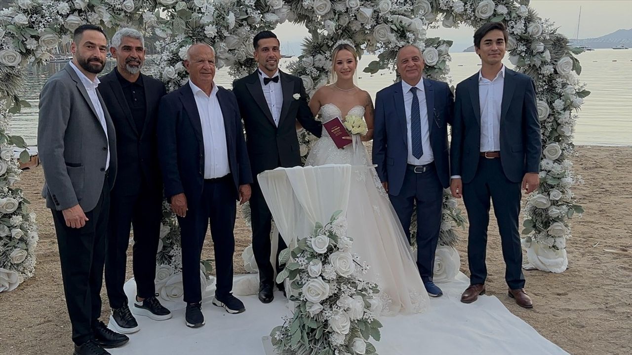 Bodrum FK Oyuncusu Samet Yalçın Evlendi