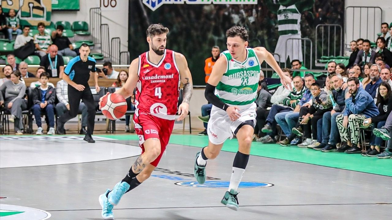 Bursaspor FIBA Erkekler Avrupa Kupası'nda Uzatmada Kaybetti