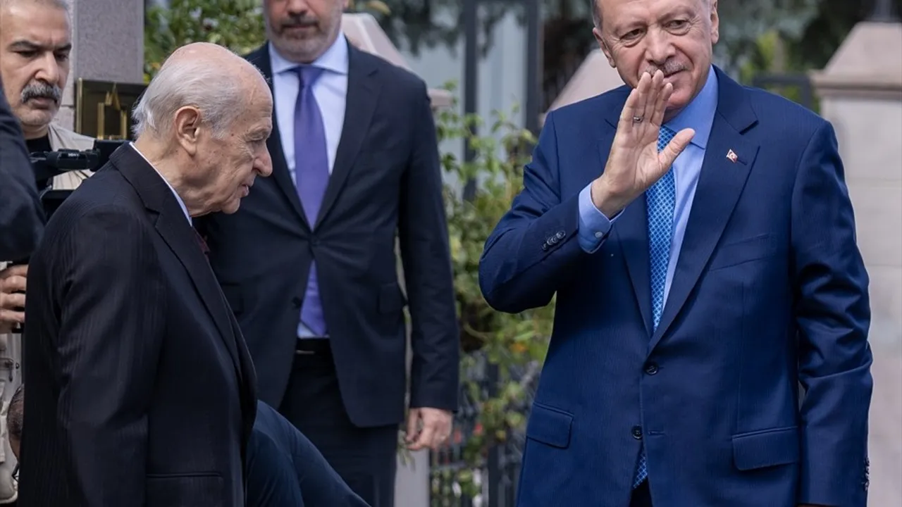 Cumhurbaşkanı Erdoğan'dan MHP Lideri Bahçeli'ye Ziyaret