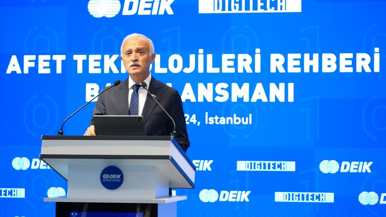 DEİK, Afet Teknolojileri Raporu'nu 8 Temel Odakla Tanıttı