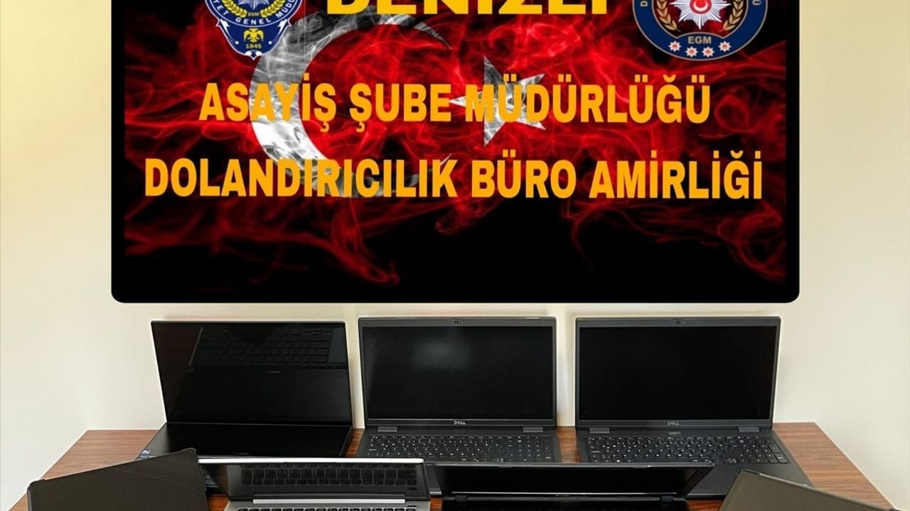 Denizli'de Dolandırıcılık Operasyonu: İki Şüpheli Tutuklandı