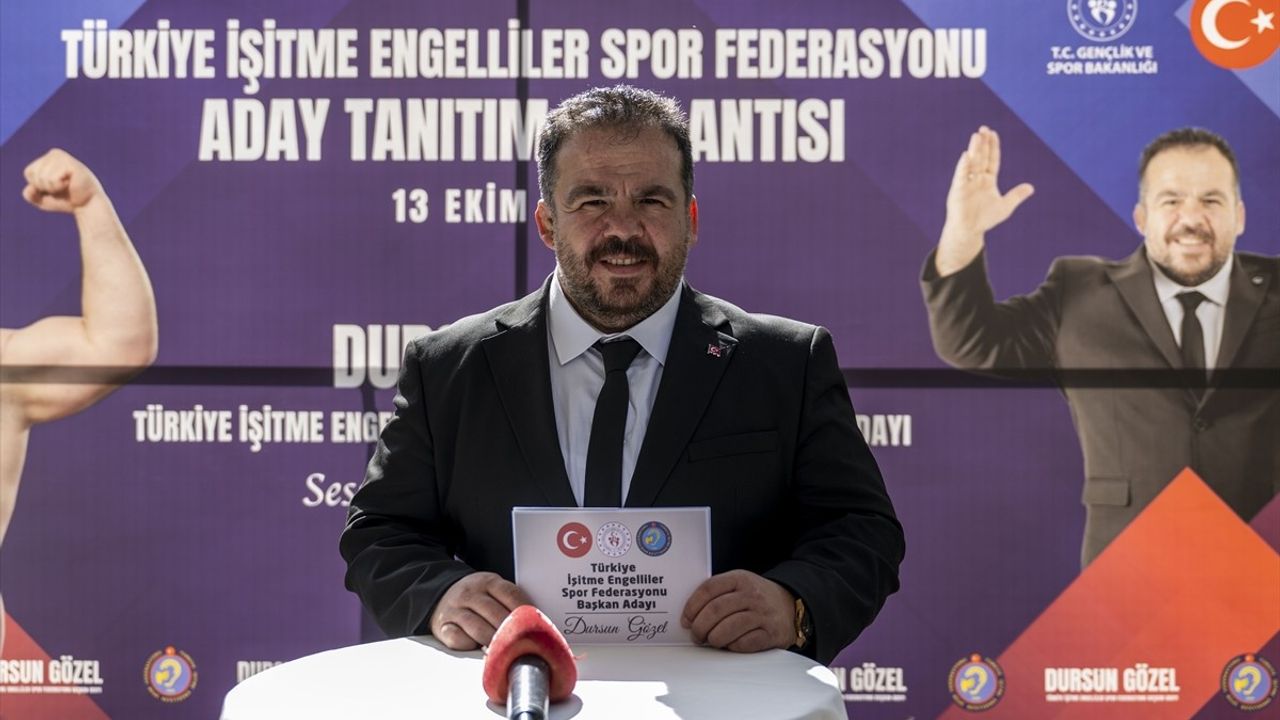 Dursun Gözel TİESF Başkanlığı için Adaylığını Açıkladı