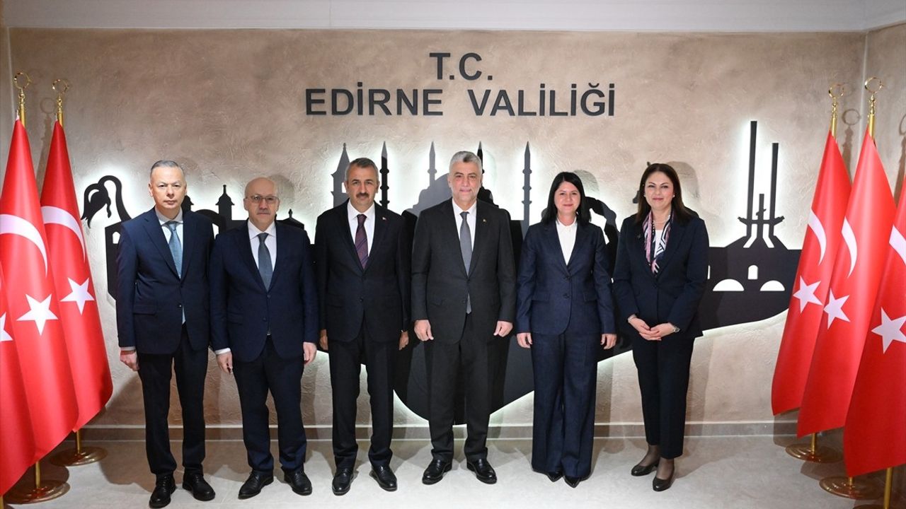 Edirne'de Balkan İş ve Yatırım Forumu İçin Ziyaret