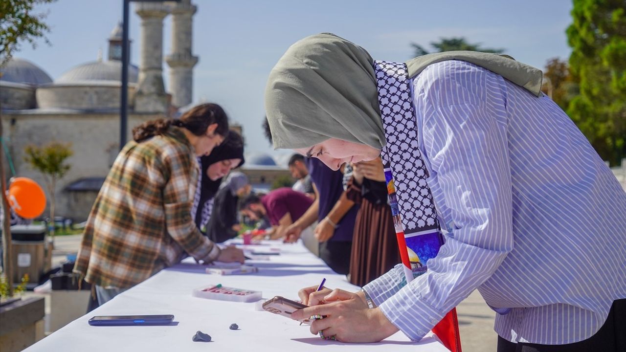 Edirne'de Filistinli Çocuklar İçin Destek Etkinliği Düzenlendi