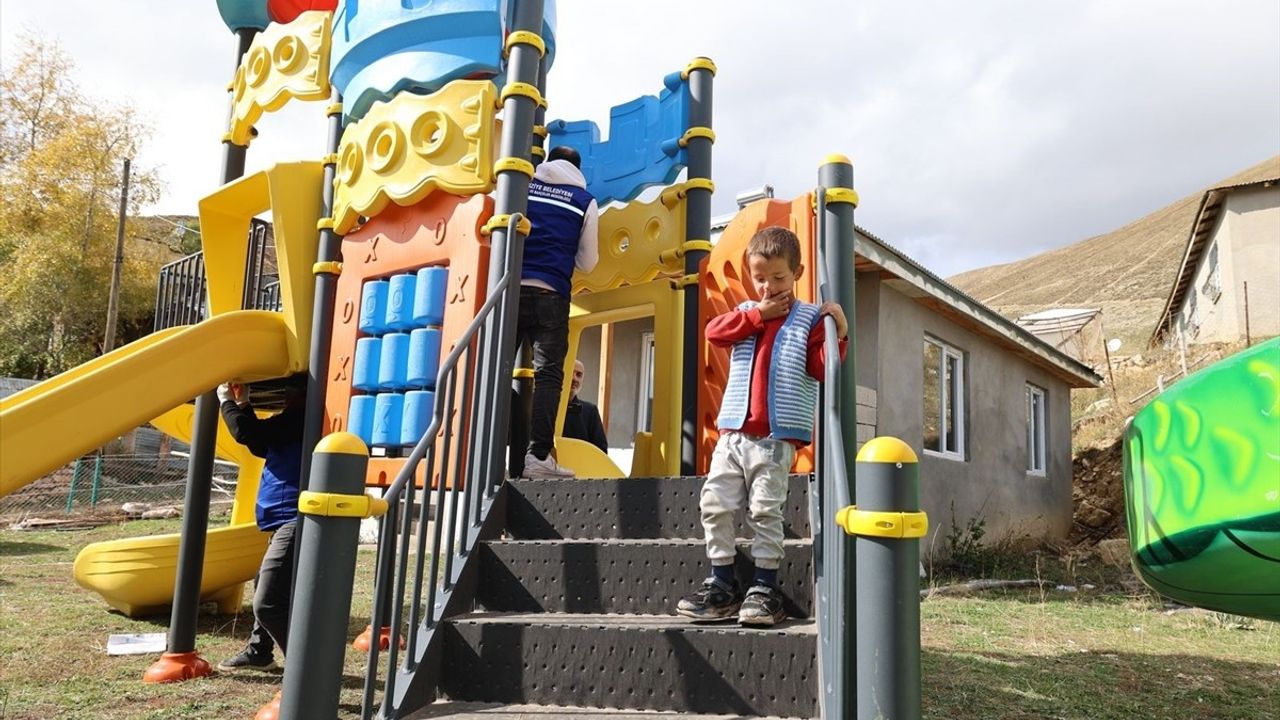 Erzurum'da Otizmli Çocuğun Park Hayali Gerçekleşti