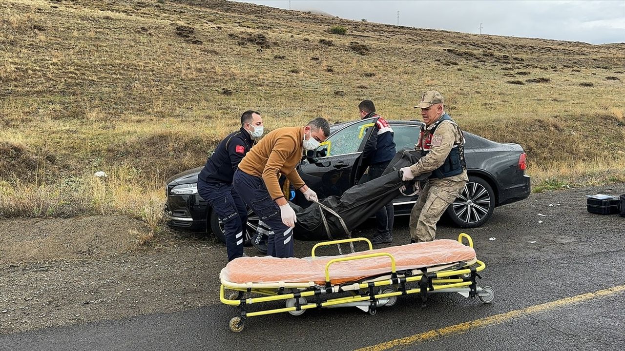 Erzurum'da Park Halinde Bulunan Otomobildeki Gizemli Ölüm