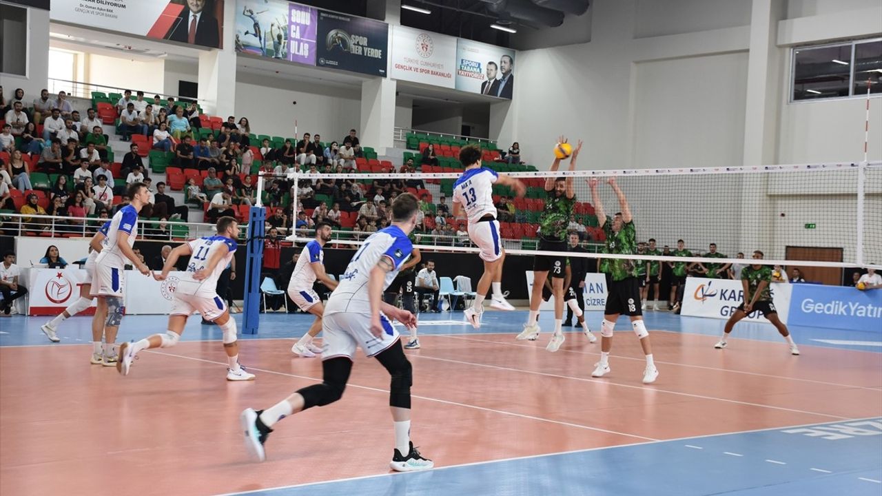 Halkbank, Cizre Belediyespor'u Zor Geçti