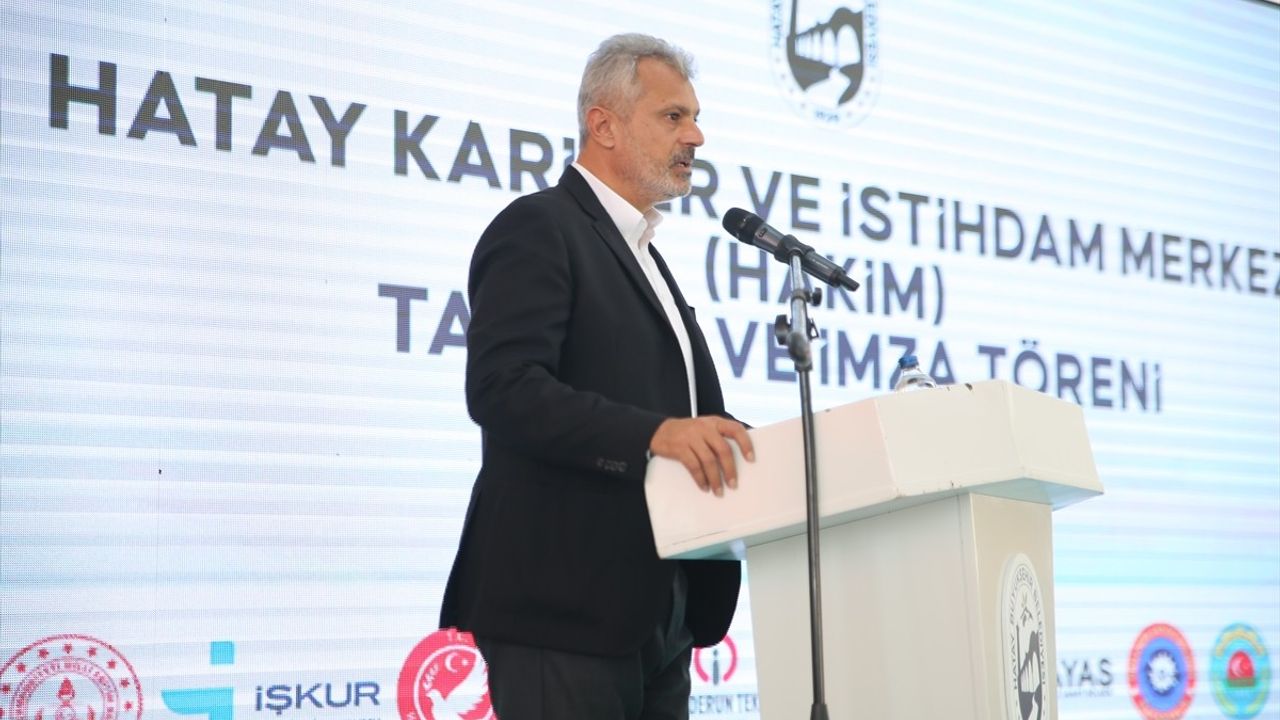 Hatay'da Yeni İstihdam Merkezi Açılışı