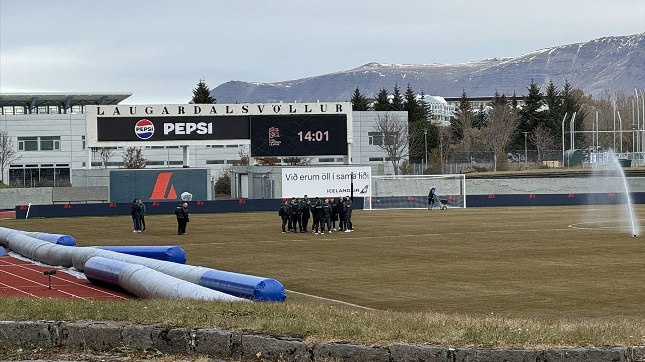 İzlanda ve Türkiye UEFA Uluslar B Ligi Maçına Hazır