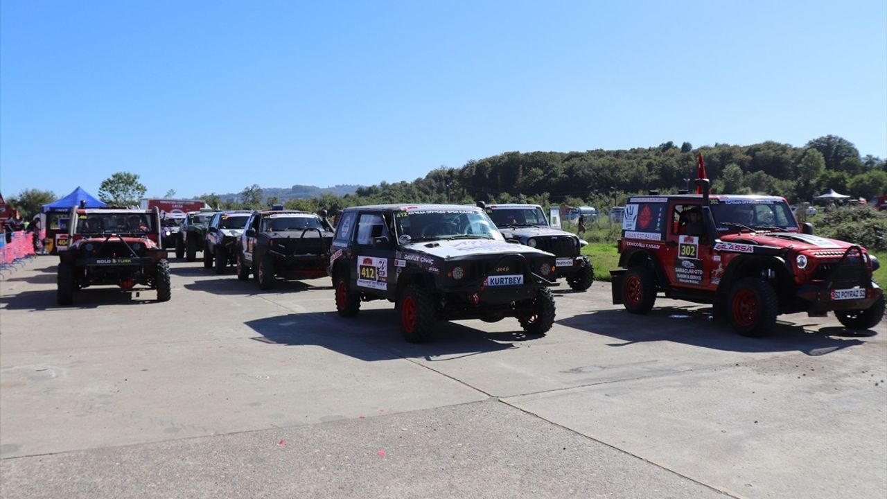 Karadeniz Off-Road Kupası 4. Ayak Yarışı Ordu'da Gerçekleşti